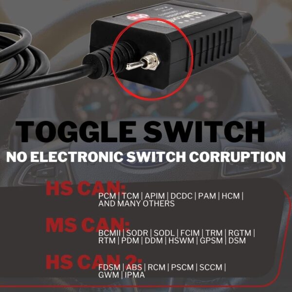 OHP ELMconfig FORS-CAN ELM327-based OBD2 to USB Programming Cable