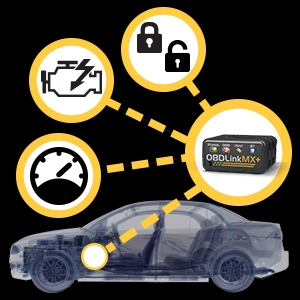 MX+ offers more features than any other wireless OBD adapter